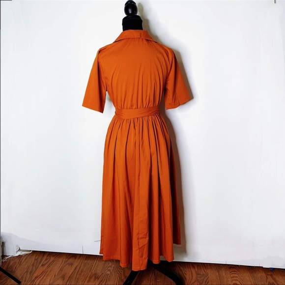 Burnt orange dress - Picture 5 of 5